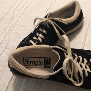 Simple new vintage sneakers